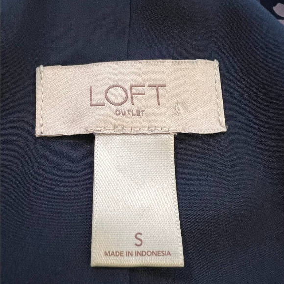 Loft Outlet Razorback Dress in Blue, Pink and White Floral Print Size Small - Picture 4 of 5